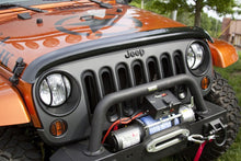 Load image into Gallery viewer, Rugged Ridge Wraparound Bug Deflector Smoke 07-18 Jeep Wrangler