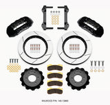 Wilwood TX6R Front Kit 15.50in Black 2010-Up Ford F150 (6 lug)