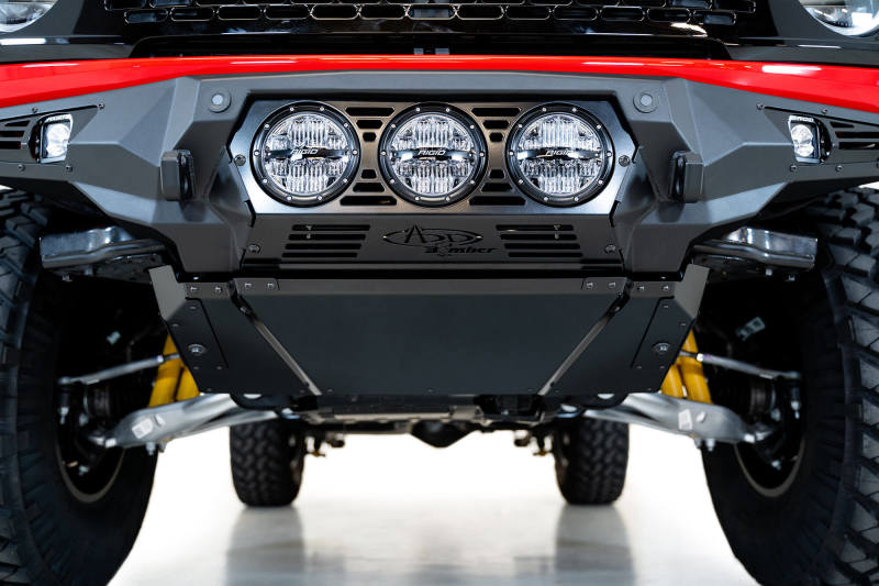 Addictive Desert Designs 21-22 Ford Bronco Bomber Skid Plate (Use w/ Bomber Front Bumper)