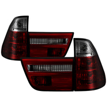 Load image into Gallery viewer, Spyder BMW E53 X5 00-06 4PCS Euro Style Tail Lights- Red Smoke ALT-YD-BE5300-RS