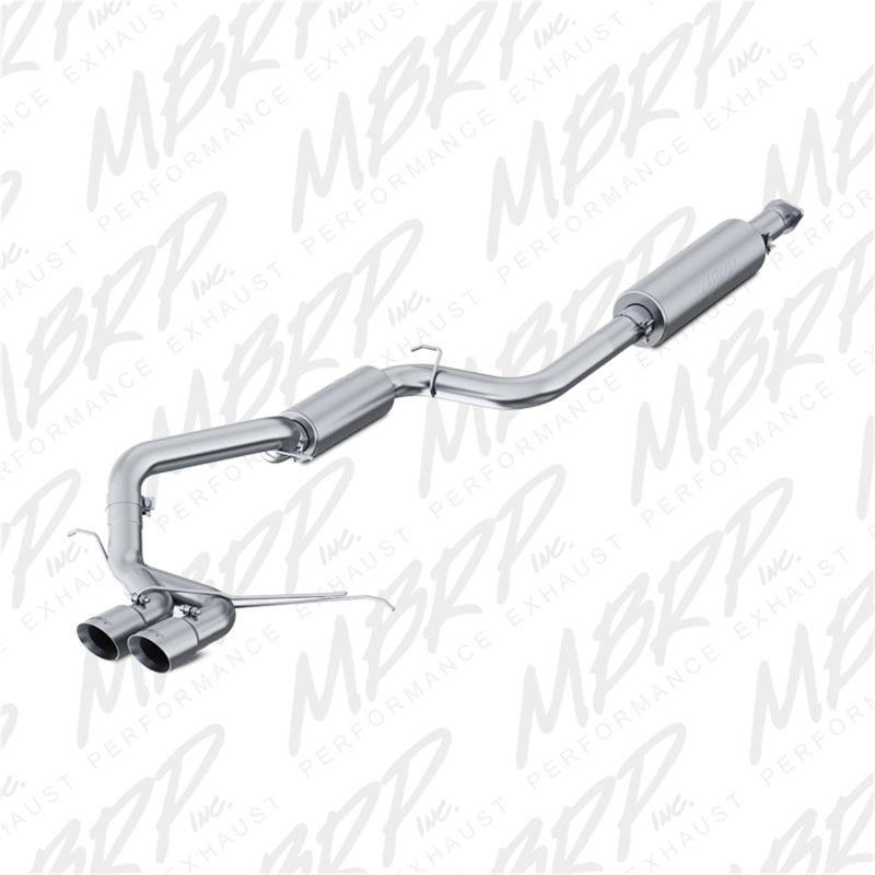 MBRP 13-14 Ford Focus ST 2.0L EcoBoost Dual Center Outlet AL 3in Cat Back