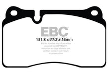 Load image into Gallery viewer, EBC 11-14 Audi TT RS 2.5 Turbo Yellowstuff Front Brake Pads