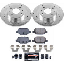 Load image into Gallery viewer, Power Stop 12-18 Fiat 500 Rear Z23 Evolution Sport Brake Kit