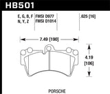 Hawk Porsche HPS Street Front Brake Pads