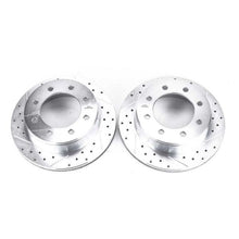 Load image into Gallery viewer, Power Stop 02-06 Chevrolet Avalanche 2500 Rear Evolution Drilled &amp; Slotted Rotors - Pair