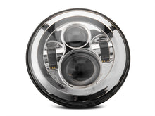 Load image into Gallery viewer, Raxiom 97-18 Jeep Wrangler TJ/JK Axial Series LED Daymaker Headlights- Chrome Housing (Clear Lens)