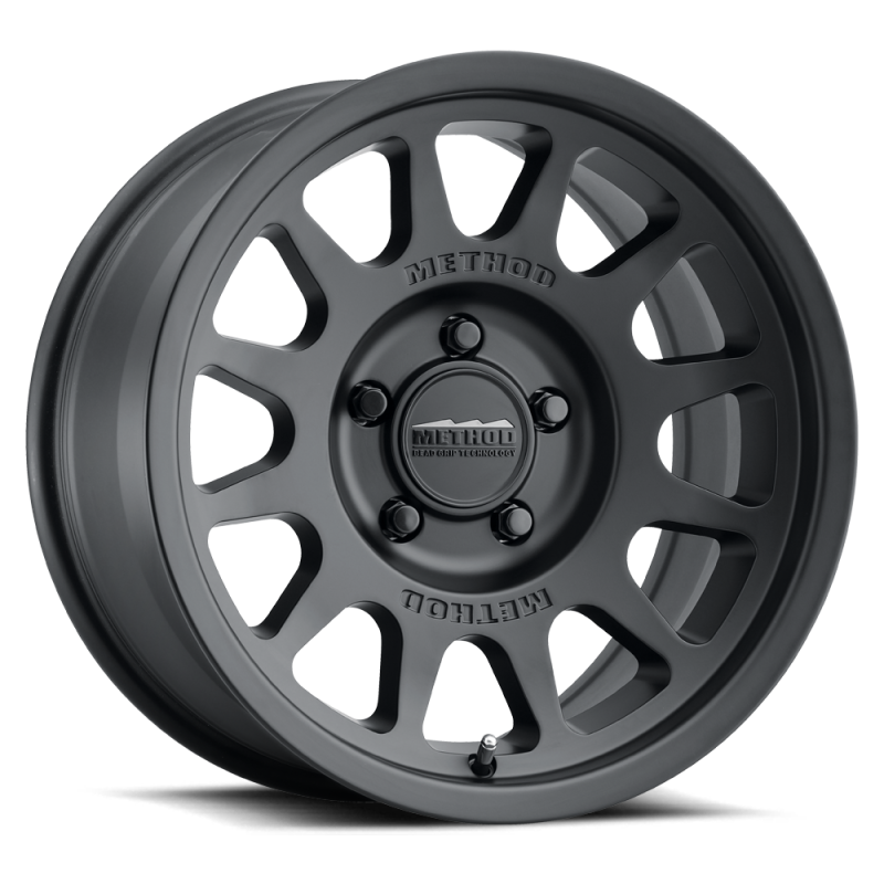 Method MR703 17x8.5 +25mm Offset 5x5 71.5mm CB Matte Black Wheel