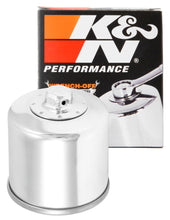 Load image into Gallery viewer, K&amp;N Honda / Kawasaki / Arctic Cat / Suzuki / Triumph / Yamaha 2.688in OD x 2.969in H Oil Filter