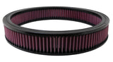 K&N Round Air Filter 14in OD / 12in ID / 2.313in Height