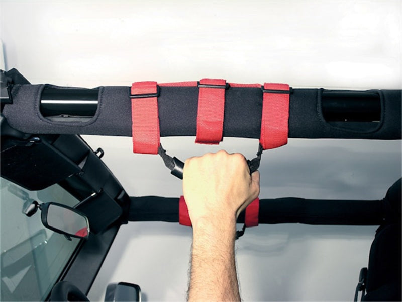 Rugged Ridge Ultimate Grab Handles Red 55-20 CJ/Jeep Wrangler /JT