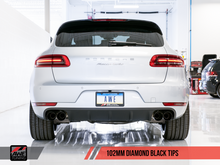 Load image into Gallery viewer, AWE Tuning Porsche Macan Track Edition Exhaust System - Diamond Black 102mm Tips