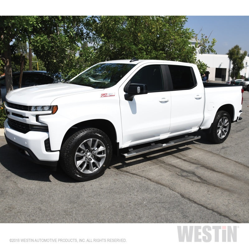 Westin 2019 Chevrolet Silverado/Sierra 1500 Crew Cab R5 Nerf Step Bars - SS