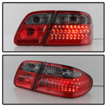 Load image into Gallery viewer, Xtune Mercedes Benz W210 E-Class 96-02 LED Tail Lights Red Smoke ALT-CL-MBW210-LED-RSM