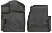 Load image into Gallery viewer, Husky Liners 15-23 Ford F-150 Standard Cab Pickup WeatherBeater Front Black Floor Liners