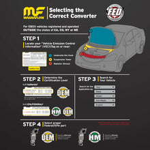 Load image into Gallery viewer, MagnaFlow Conv Univ 2.25in Inlet/Outlet Center/Center Round 11in Body L x 5.125in W x 15in Overall L