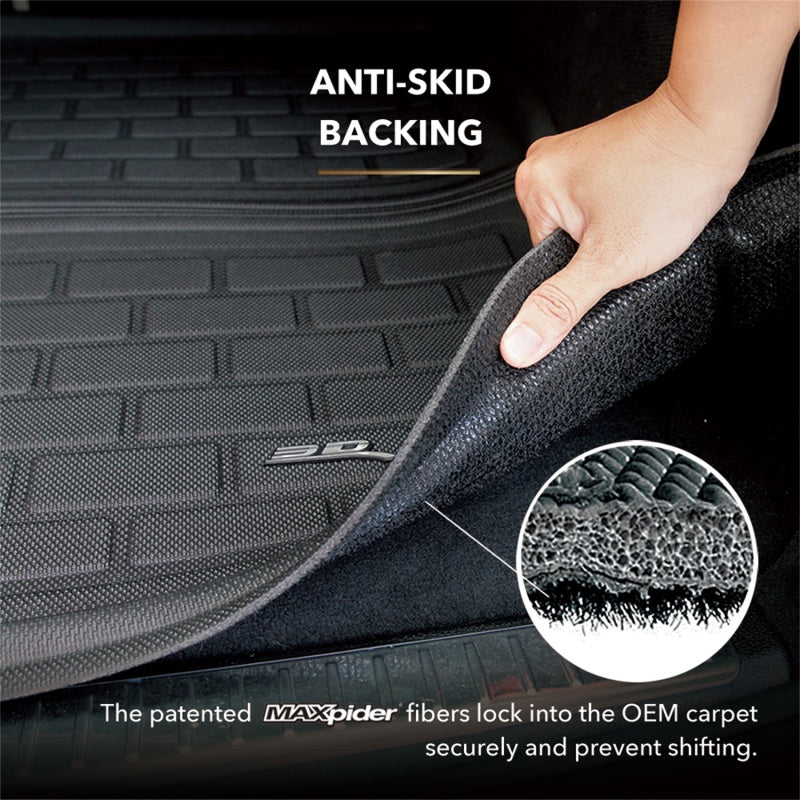 3D MAXpider 2016-2019 Mazda CX-9 Kagu Cargo Liner - Black