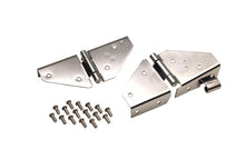 Load image into Gallery viewer, Kentrol 76-95 Jeep CJ/Wrangler YJ Windshield Hinge Pair - Polished Silver