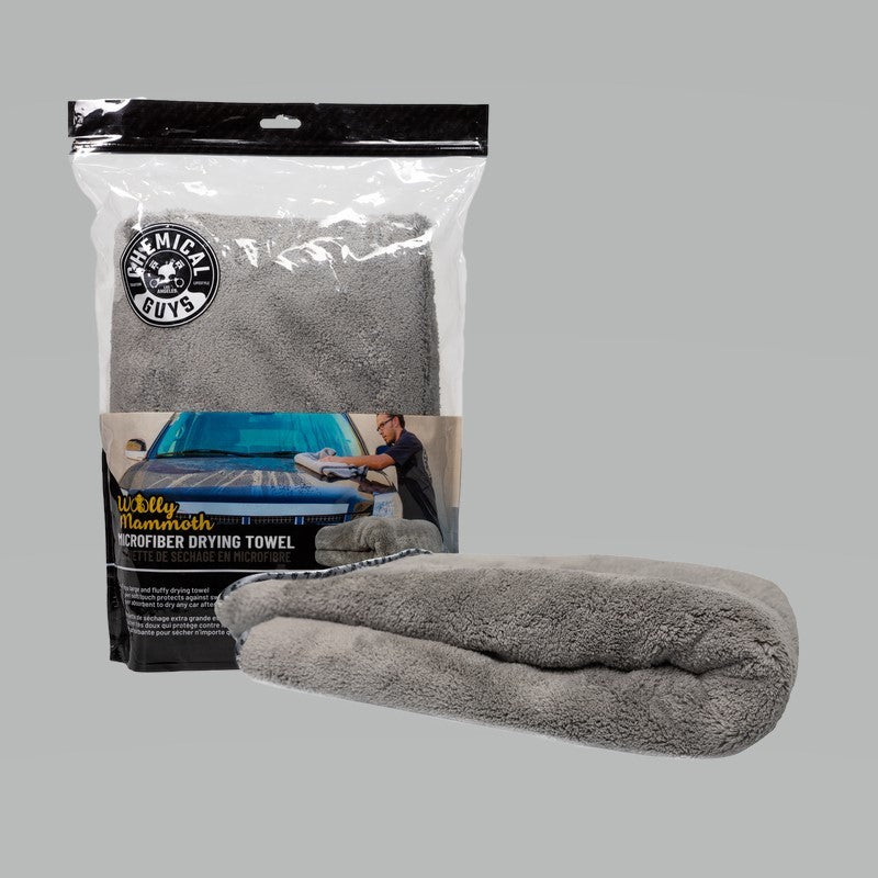 Chemical Guys Woolly Mammoth Microfiber Dryer Towel - 36in x 25in