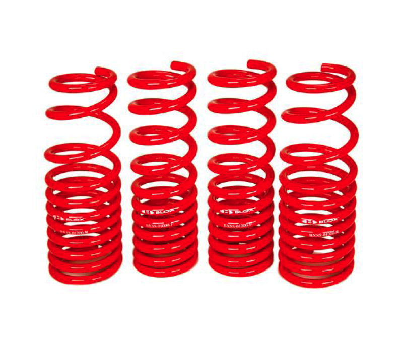 BLOX Racing Lowering Springs 16-22 Honda Civic Coupe/Sedan Base/Si (Excl. Type-R)