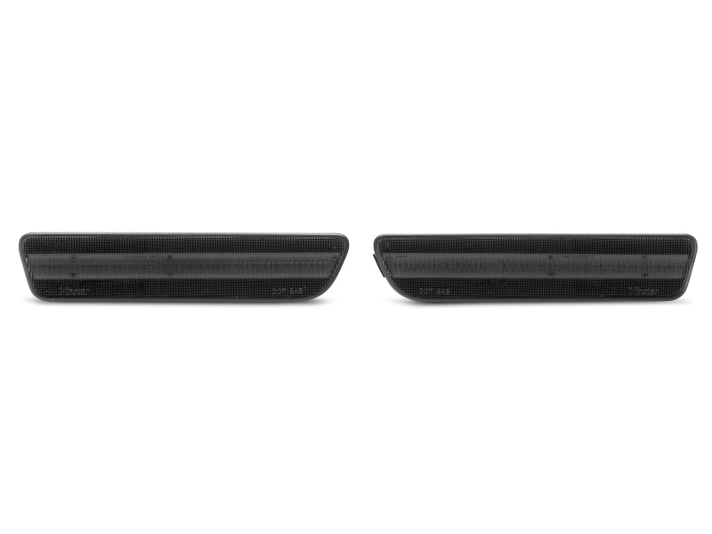 Raxiom 05-09 Ford Mustang Axial Series LED Side Markers (Smoked)