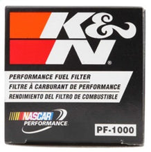 Load image into Gallery viewer, K&amp;N Cellulose Media Fuel Filter 2.125in OD x 4.281in L