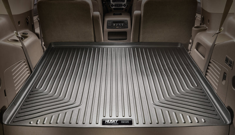 Husky Liners 07-13 GM Escalade/Suburban/Yukon WeatherBeater Black Rear Cargo Liners (Behind 3rd Row)