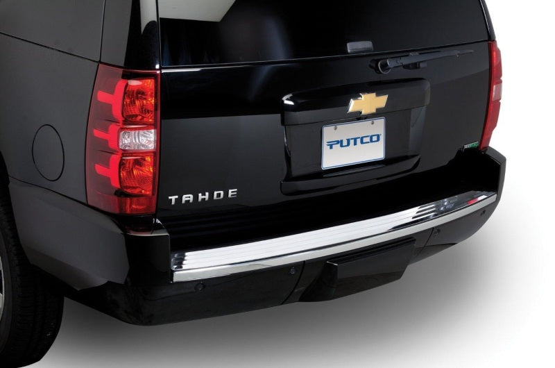 Putco 07-14 Cadillac Escalade ESV - Stainless Steel Rear Bumper Cover