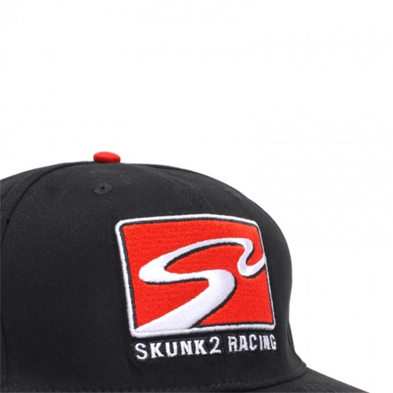 Skunk2 Team Baseball Cap Racetrack Logo (Black) - L/XL