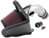 K&N 12 Chevy Sonic 1.8L Silver Typhoon Cold Air Intake