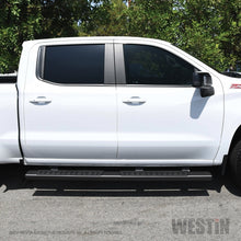 Load image into Gallery viewer, Westin 2019 Chevrolet Silverado/Sierra 1500 Crew Cab R7 Nerf Step Bars - Black