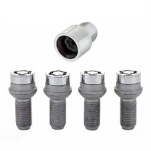 Load image into Gallery viewer, McGard Wheel Lock Bolt Set - 4pk. (Radius Seat) M14X1.5 / 17mm Hex / 27.0mm Shank Length - Chrome