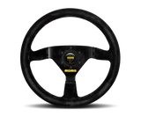 Momo MOD69 Steering Wheel 350 mm -  Black Suede/Black Spokes