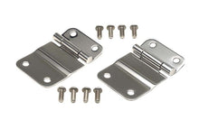 Load image into Gallery viewer, Kentrol 76-86 Jeep CJ7 Tailgate Hinge Pair - Polished Silver