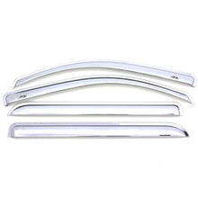 Load image into Gallery viewer, AVS 13-18 Ford Fusion Ventvisor Outside Mount Front &amp; Rear Window Deflectors 4pc - Chrome