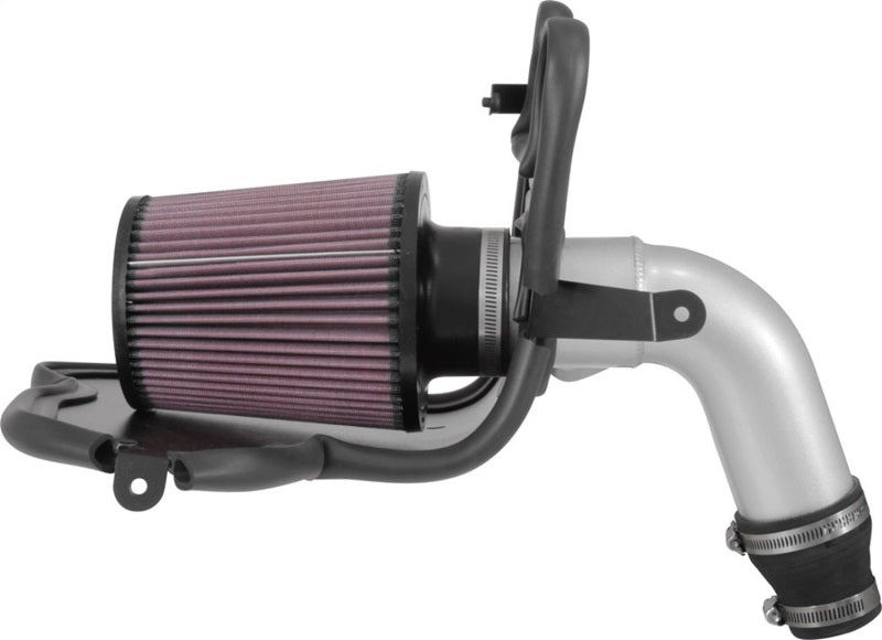 K&N 17-18 Chevy Cruze 1.4L Turbo Silver Typhoon Short Ram Intake