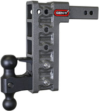 Load image into Gallery viewer, Gen-Y Mega Duty 2in Shank 10in Drop 2K TW 16K Hitch w/GH-051 Dual-Ball/GH-032 Pintle Lock