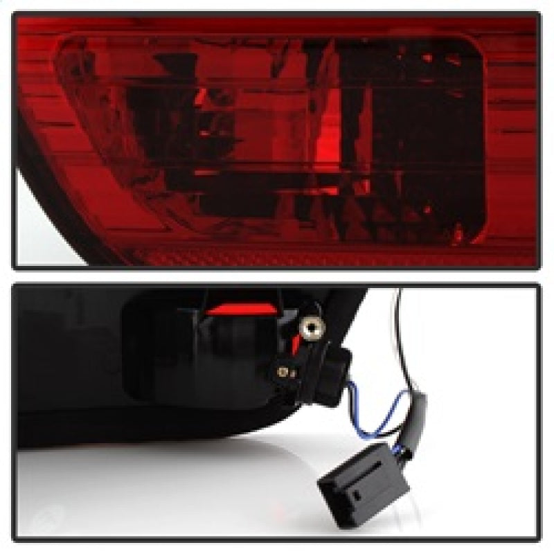 Spyder BMW E53 X5 00-06 4PCS Euro Style Tail Lights- Red Smoke ALT-YD-BE5300-RS