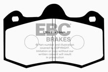 Load image into Gallery viewer, EBC 10+ Lotus Evora 3.5 Redstuff Front Brake Pads