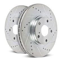 Load image into Gallery viewer, Power Stop 94-99 Chevrolet K1500 Suburban Front Evolution Drilled &amp; Slotted Rotors - Pair