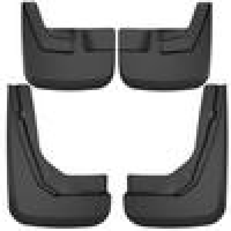 Husky Liners 21-23 Suburban/Tahoe/Yukon XL w/o Power Running Boards Front/Rear Mud Guards - BLK