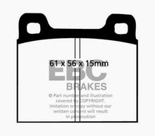 Load image into Gallery viewer, EBC 73-77 Porsche 911 2.7L Redstuff Front/Rear Brake Pads