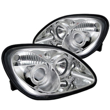 Load image into Gallery viewer, Spyder Mercedes Benz SLK 98-04 Projector Halogen Model- LED Halo Chrm PRO-YD-MBSLK98-1PC-HL-C