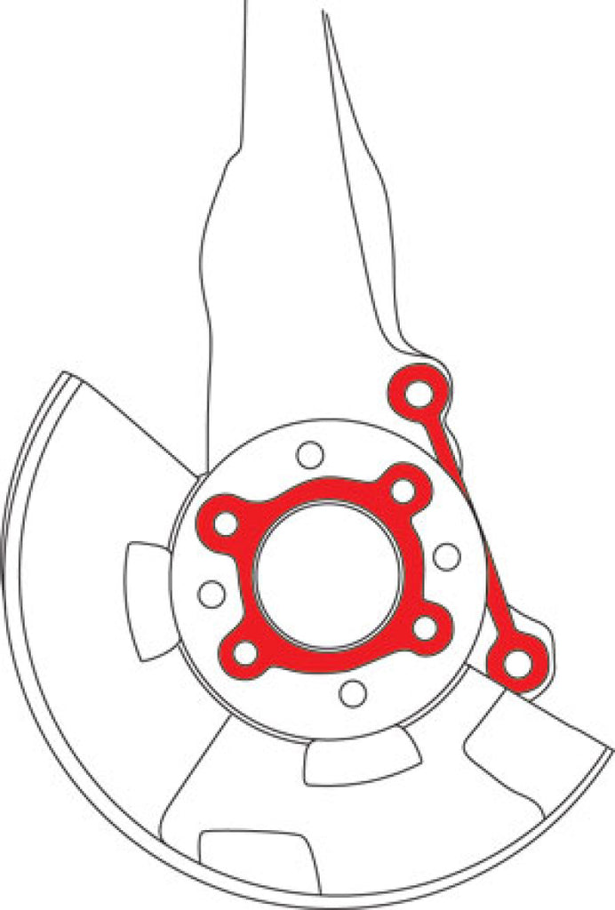 SPC Performance 09-14 Hyundai Genesis +1.25 Camber Shim