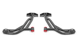 BMR 10-14 Ford Mustang / Shelby GT500 Non-Adj. Lower A-Arms (Poly/Delrin) - Black Hammertone