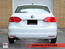 Load image into Gallery viewer, AWE Tuning Mk6 Jetta 2.5L Track Edition Exhaust - Diamond Black Tips