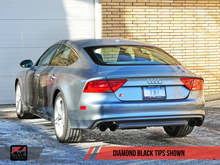 Load image into Gallery viewer, AWE Tuning Audi C7 / C7.5 S7 4.0T Track Edition Exhaust - Diamond Black Tips