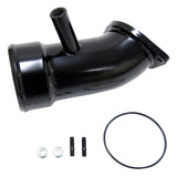 Wehrli 17-19 Chevrolet 6.6L L5P Duramax 3.5in Intake Horn w/PCV Port - Gloss Black