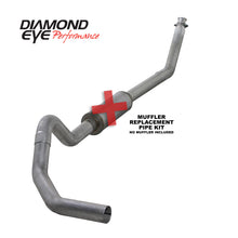 Load image into Gallery viewer, Diamond Eye KIT 4in TB MFLR RPLCMENT PIPE SGL AL: 98.5 - 02 DODGE CUMMINS 5.9L