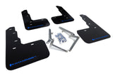 Rally Armor 17-22 Honda Civic Type R Black UR Mud Flap w/Blue Logo