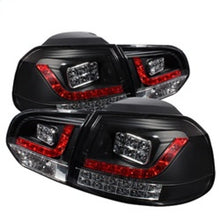 Load image into Gallery viewer, Spyder Volkswagen Golf/GTI 10-13 LED Tail Lights Black ALT-YD-VG10-LED-BK